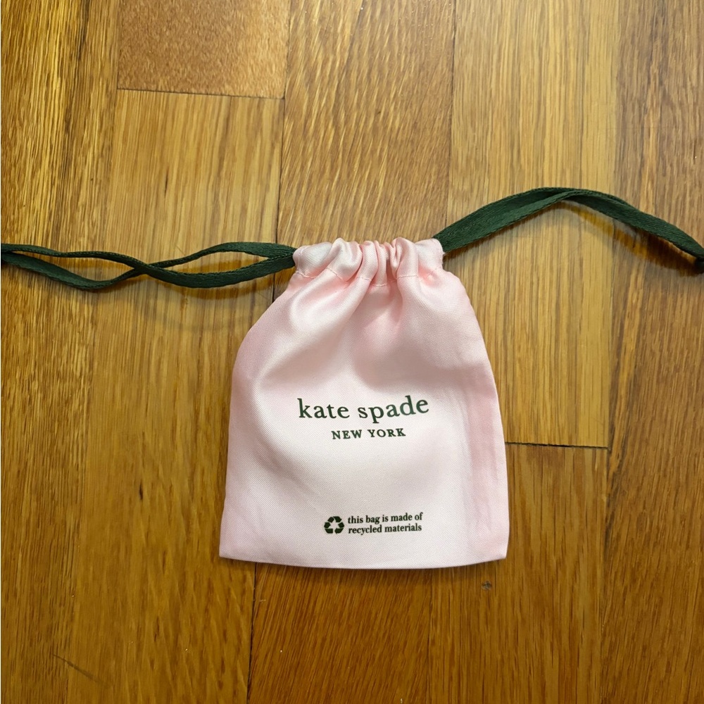 Kate Spade Light Pink Satin Pouch